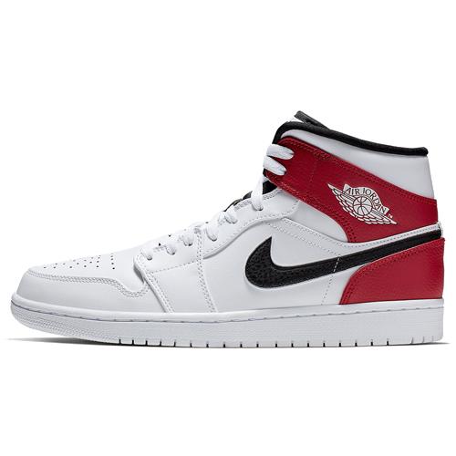 New Air Jordan 1 Mid 'White Chicago' 554724-116