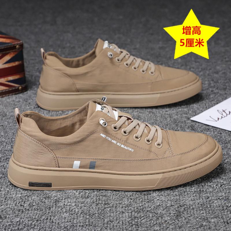 Canvas Cloth Shoes Summer New Casual Board Shoes Ice Silk