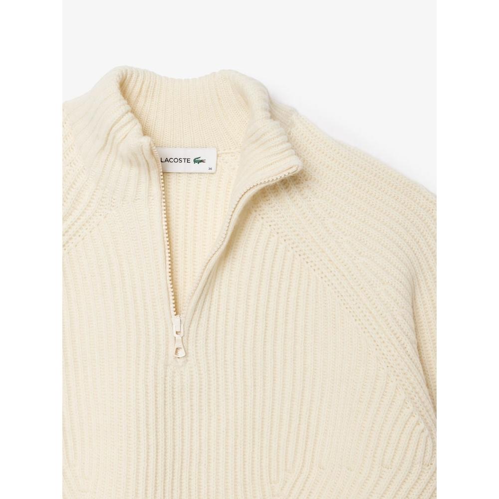 Lacoste Women 3d Half Zip Up Sweater Af2528 54n 70v q2nAf2528 54n70v