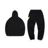 Li Ning Big Logo Letter Print Fashion Trendy Cotton Fleece Warm Hooded Pullover Long Sleeve Sweatshirt Casual Sports Suit YWDVCA5-3+YKLV225-1