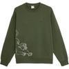 Puma Pullover Round Neck Comfortable Sweatshirt Men Sweatshirt Green 625532-69