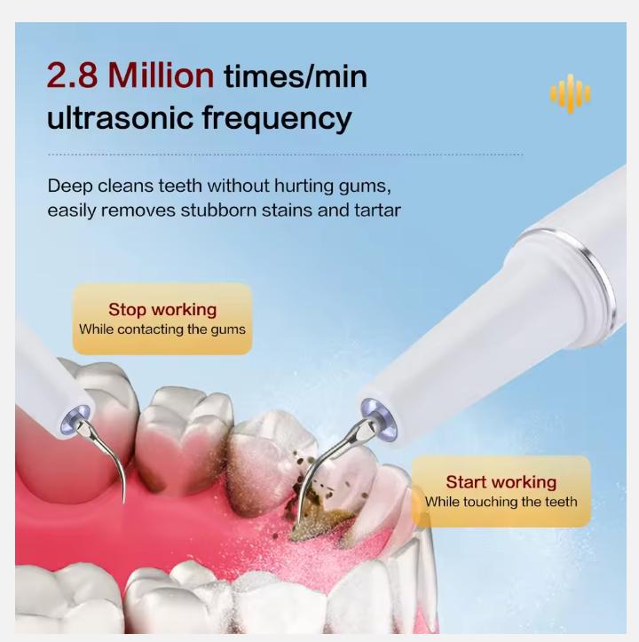 2025 Xiaomi Youpin Dental Scaler Ultrasound Electric Tooth Cleaning Oral Care Plaque Removes Tartar Dental Scraper Dental Instrument