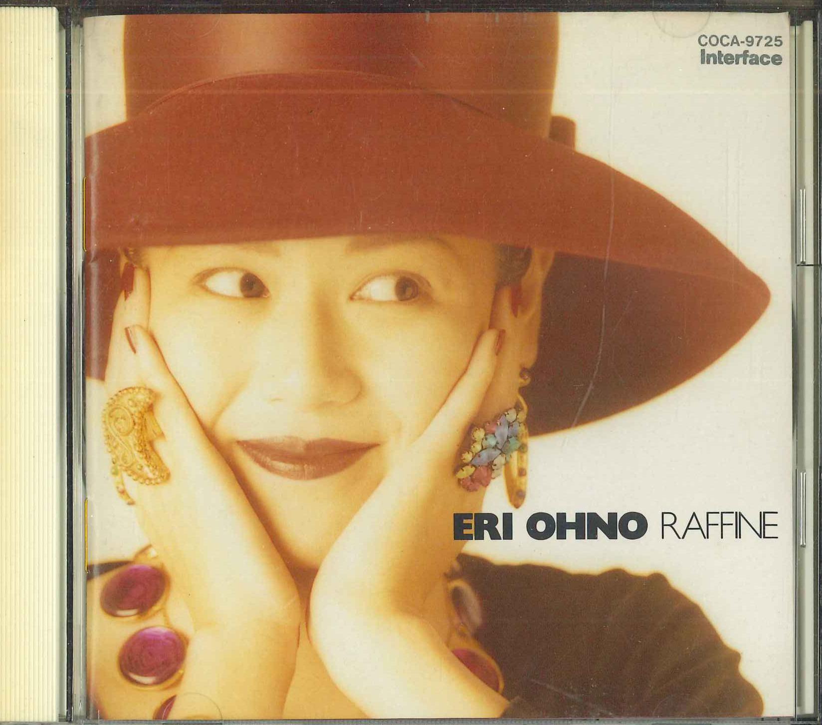 

CD ERI OHNO - Raffine COCA9725PROMO NIPPON COLUMBIA 1992 Japan Japanese Pop/Rock Used