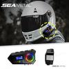 Motorcycle Helmet Bluetooth 5.4  Headset Wireless Moto Waterproof Handsfree Call Noise Reduction Earphone