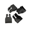 Color My Life 4 Pieces ABS Car Door Stopper Protection Cover Door Lock Cover for Hyundai Creta Ix25 2015 2016 2017 2018