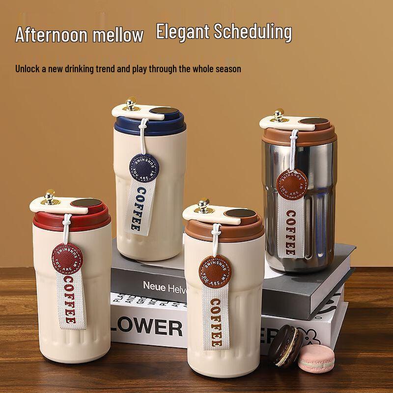 Jingling 316 Stainless Steel Digital Temperature Display Travel Mug
