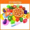 Colorful Kitchen Play Toy Set With Premium Quality Fruit And Vegetable Cutting Pieces