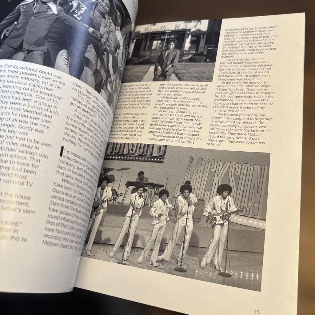 [USED] MICHAEL JACKSON KING of POP Photo Book