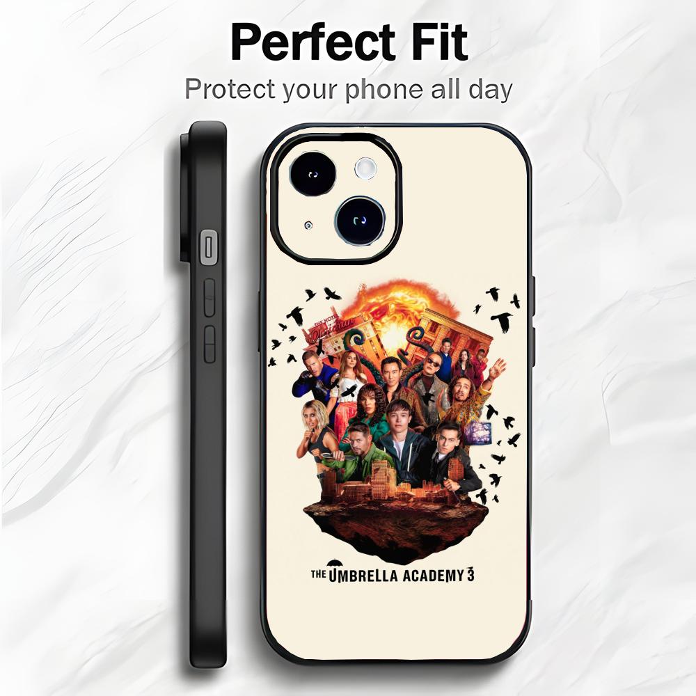 Superhero Drama The U-Umbrella Academ Phone Case Phone Case Soft Packaging Lightweight For iPhone17 16 15 14 13ProMax