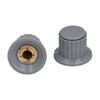 50Pcs Potentiometer Knob Cap Smooth Surface Burr Free Rustproof Corrosion Resistance WH118 2W 20S Kn