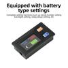DC 9–120V LCD Digital Voltage Meter and Battery Level Indicator, Universal Power Meter, suitable for electric vehicles, etc.