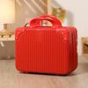 14-Zoll Handtasche/Kosmetiktasche/kleiner Koffer/Koffer/Damen Reiseleichter Lederkoffer/Mini Aufbewahrungsbox