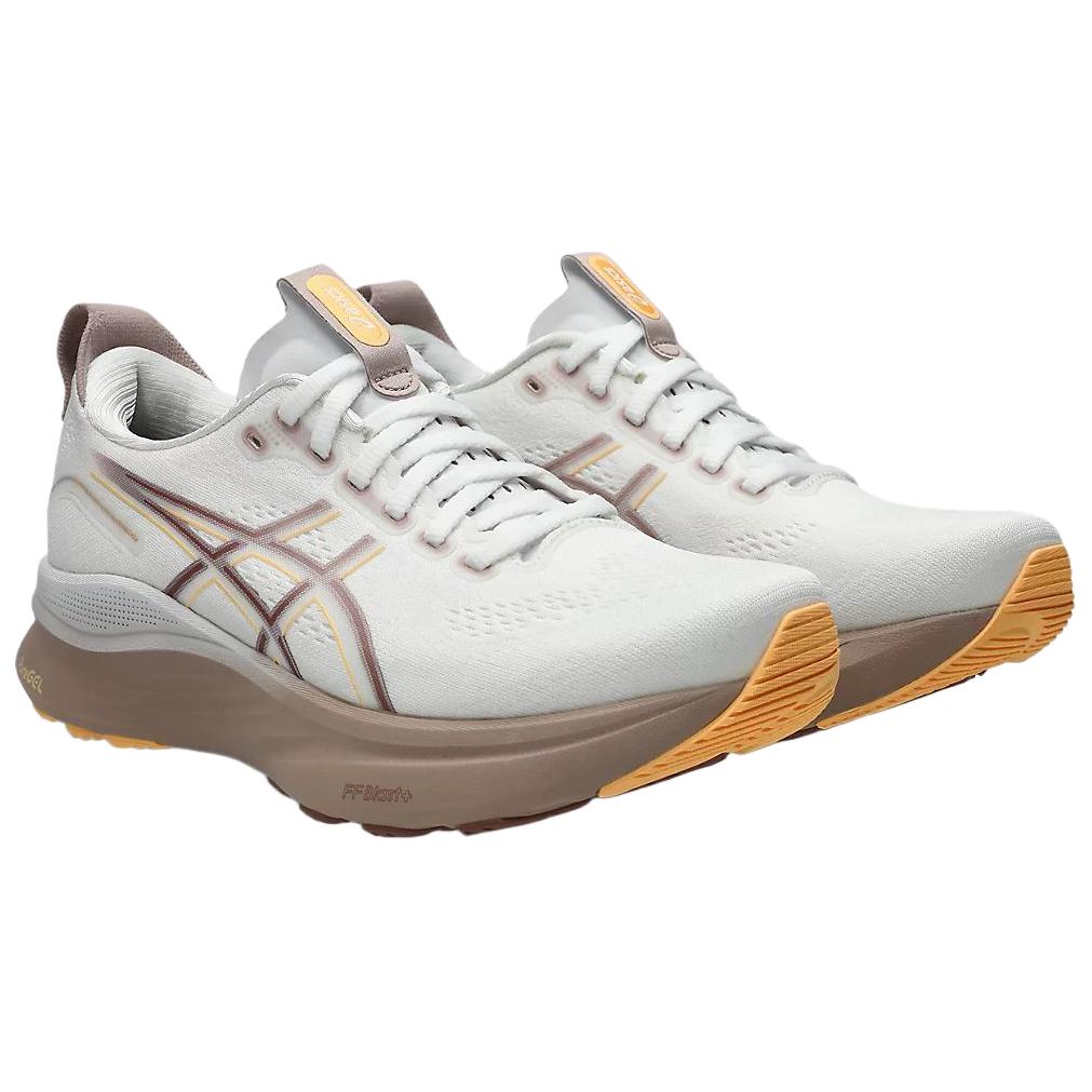 Asics Gel Kayano 32 White Taupe Orange Glow Women Sneakers 1012B838-101