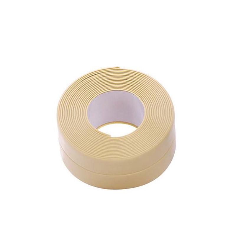 

4 Bath Colors Wall Sealing Strip Waterproof Selfadhesive Kitchen Caulk Tape бежевый