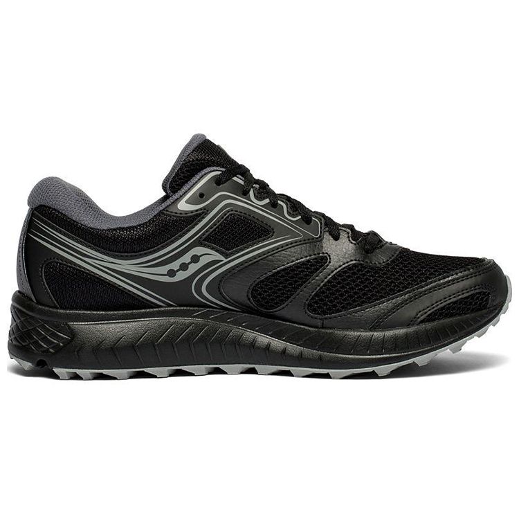 SAUCONY Cohesion 12 TR Trail Running Shoes Men Sneakers Black Gray S20475-1