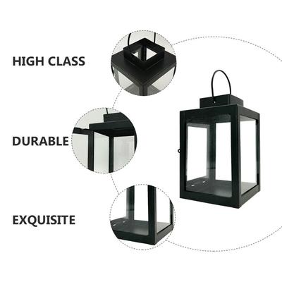 Fashion Outdoor Hanging Lantern Christmas Landscape Courtyard Candle Holder Lawn Camping Decoration Candle Lantern Garden