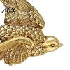 3D Resin Wall Sculpture Gold Swallow Decor, Flying Bird Sculpture, Vintage Retro Style Art for Living Room Bedroom Home Decor Modern