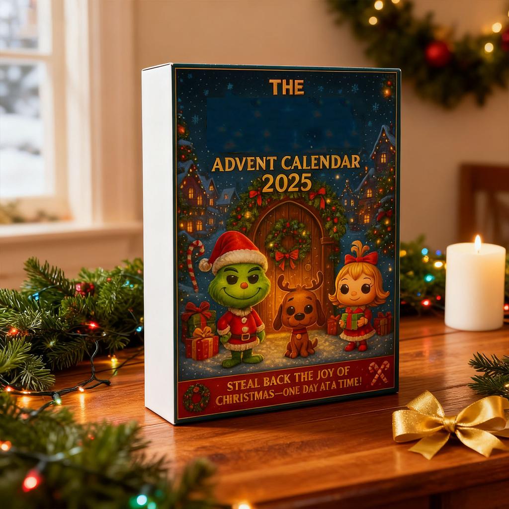Advent Calendar Contains 24 Gifts, Cute Figures Doll Advent Calendar, Countdown Calendar With Surprise Toys, Collectible Figures Gift For Kids