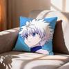COOL K-Killua Zoldyck H-Hunter X Hunter   Pillow Case Pattern Printed Pillowcase For Living Room Sofa Cushion Cover