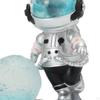 Resin Space Rabbit Phone Holder Decorative Cute for Car Dashboard Decoration