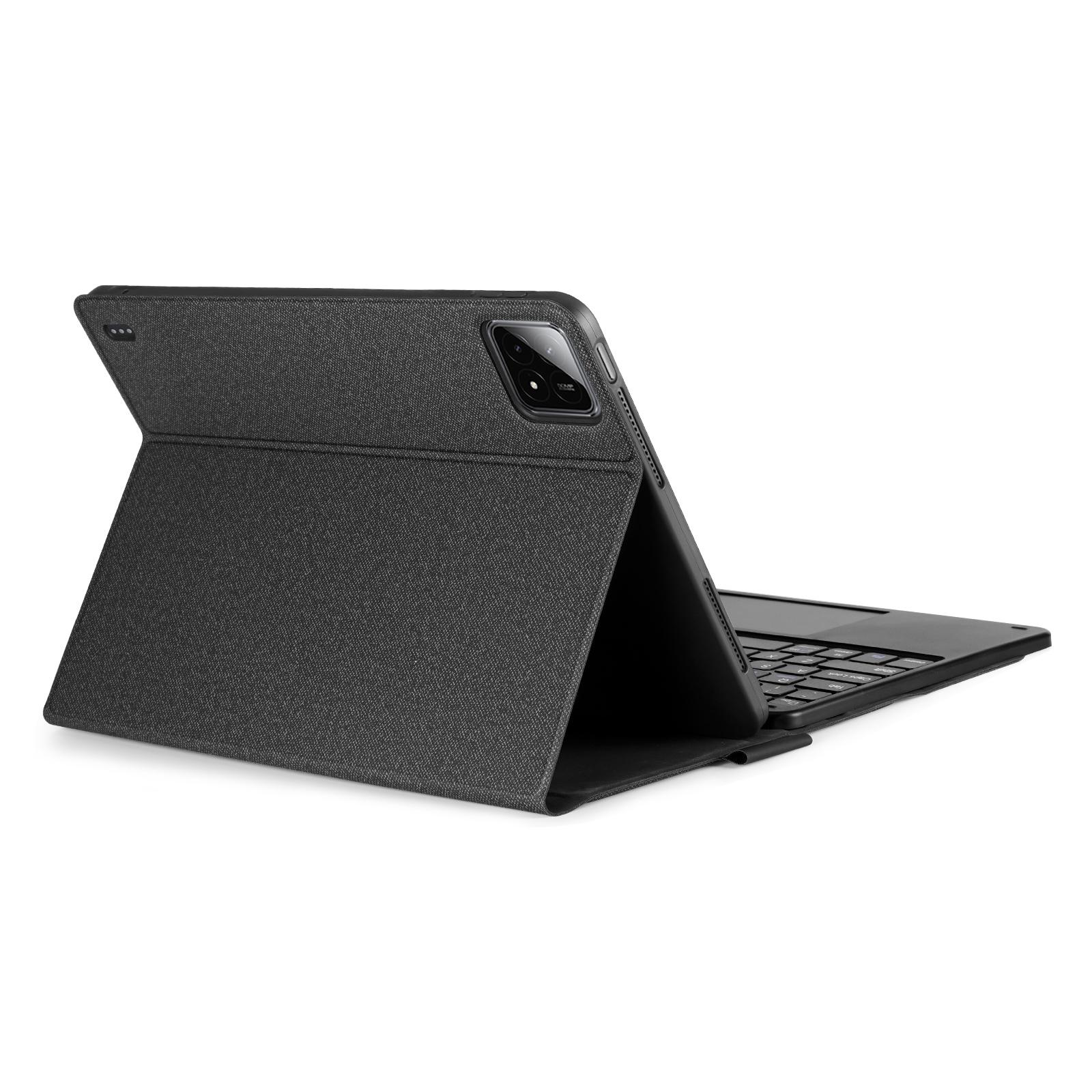 

DUX DUCIS For Xiaomi Pad 6S Pro 12.4 Bluetooth-compatible Keyboard with PU Leather Tablet Case A