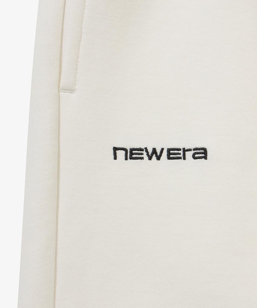 NEW ERA Wide Sweat Half Pants Off White 14954600