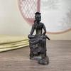 Maitreya Bodhisattva Statue, 66mm (Antique FinishBrass), Buddhist Statue Collection, Maitreya Bodhisattva Half-Knee Statue, Copper, Small Buddha