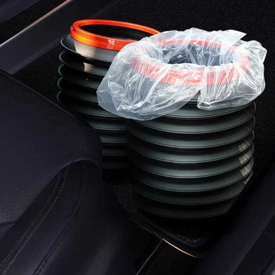 4L Car Folding Water Bucket With Lid, Car Trash Can, Foldable And Retractable Storage Bucket, Umbrella Bucket, Storage For Items