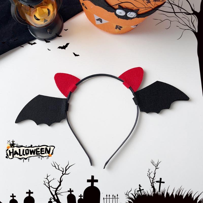 Halloween Funny Pumpkin Ghost Bat Side Clip Top Clip Festive Atmosphere Hair Accessory