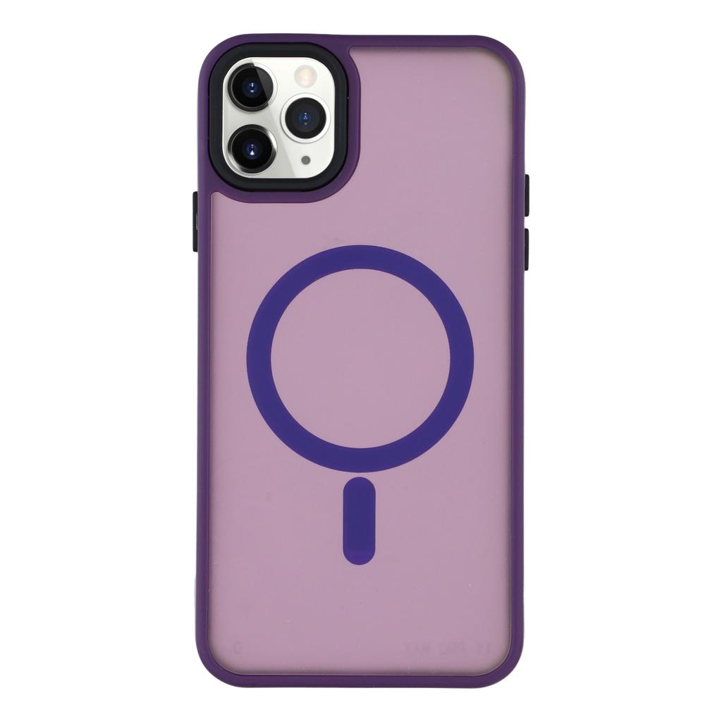 For iPhone 11 Pro Case Compatible with MagSafe Skin-Touch PC + TPU Phone Cover