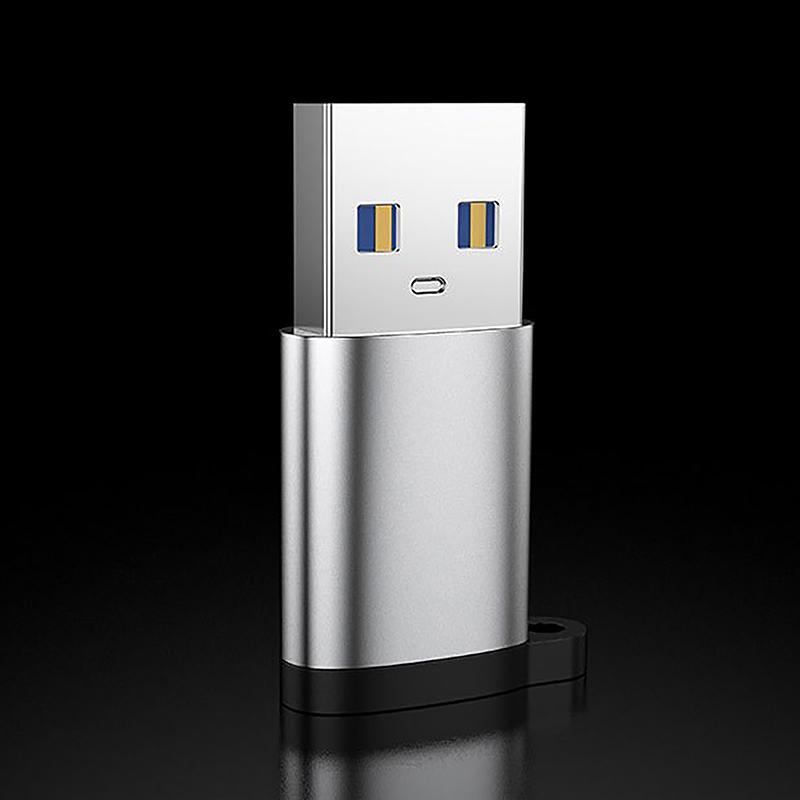 Adapter USB 3.0 na USB-C, Złącze USB męskie na USB-C żeńskie, Prędkość transferu 5 Gbps do przesyłania danych i ładowania