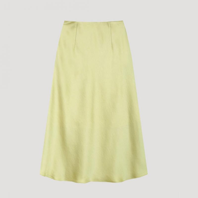[She S miSS] Satin Flare Midi Skirt SwwSko11050 Ly