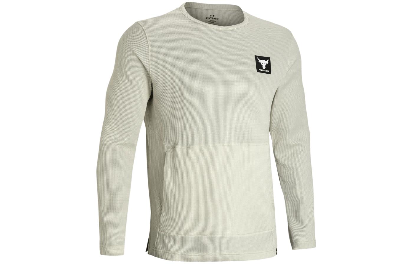 Under Armour Project Rock Sweatshirt Men s Pink Silt Gray 1380536-273 XXL