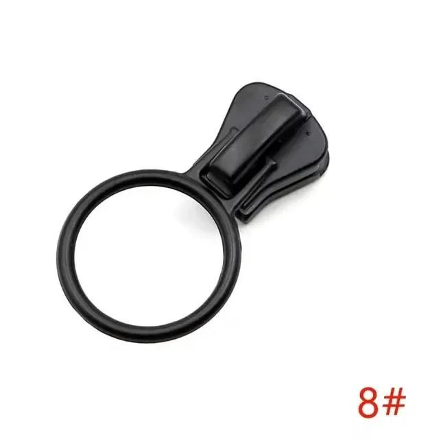 5/10Pcs 3# 5# 8# 10# 15# Zipper Sliders for Resin Zips Tape Replaceable Zippers Head Puller Jacket Coats Zip Repair Sewing Craft