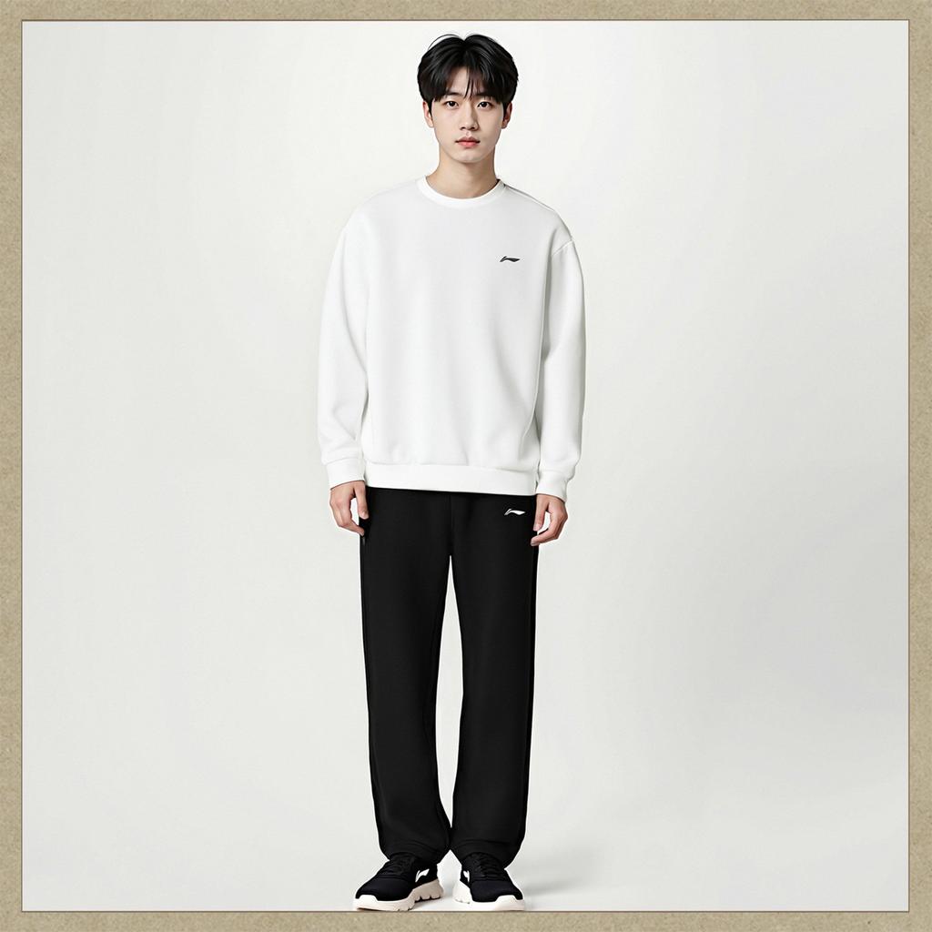 Li Ning Sweatshirt Set Men's 2 Piece Set AWEV053-2