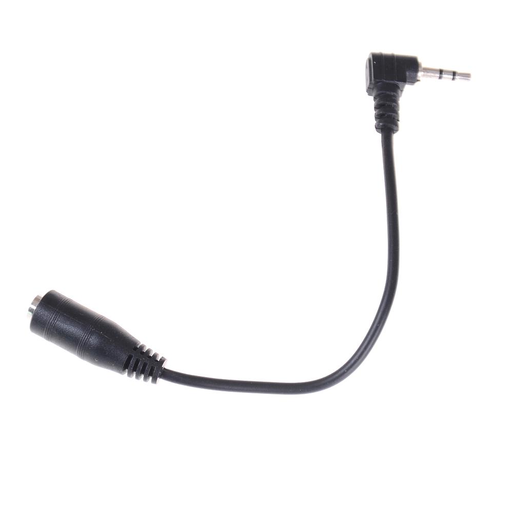 2.5Mm Male To 3.5Mm Female Audio Stereo Headphone Converter Adapter