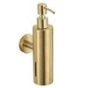 304 Stainless Steel Gold Brushed Square Hand Soap Dispenser Portable Lotion Bottle Shampoo Press Bottle Bathroom Accessories