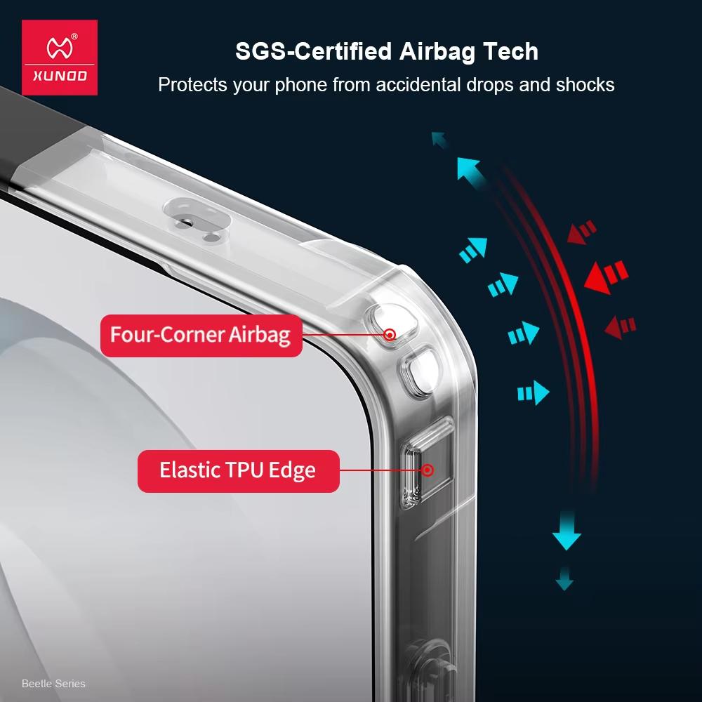 For Samsung Galaxy S26 Ultra S26 Plus S26+ Case XUNDD Casing Transparent Back Cover Airbag Shockproof Bumper Protective Cases