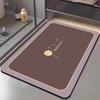 Crystal Velvet Non-Slip Absorbent Bathroom Mat