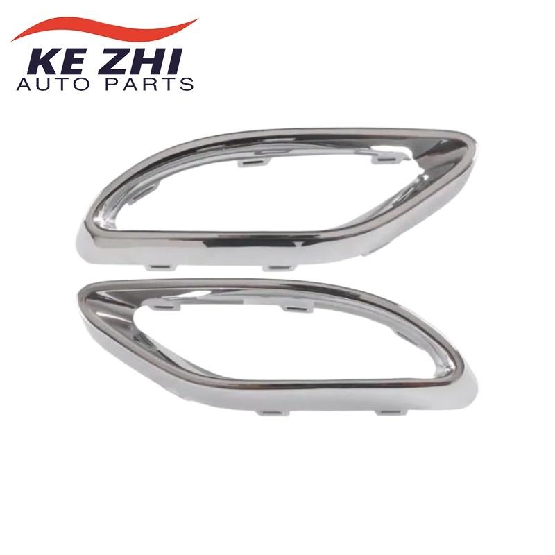2058852221 Rear Left and Right Chrome Bumper Trims Suitable For Mercedes-Benz A220 E350 - 2058852321