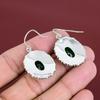 Faceted Chrome Diopside Earring 925 Sterling Silver Earring Natural Gemstone Earring Handmade Decent Jewelry Vintage Earrings Gifts For Wife