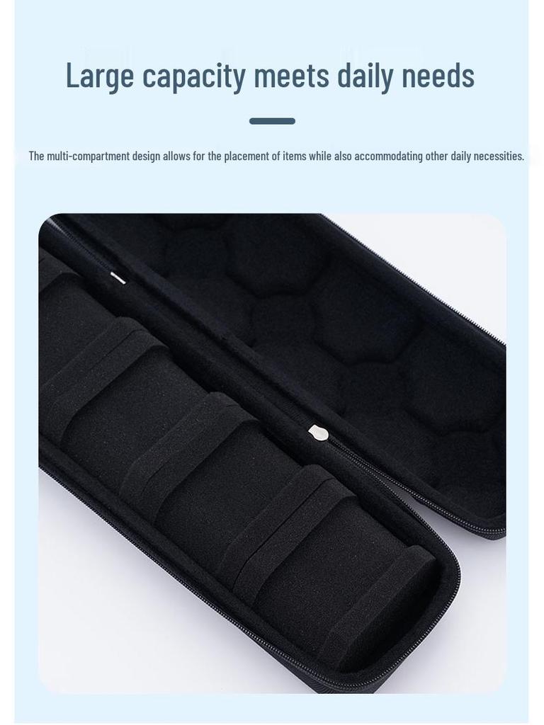 Shockproof Five-Slot Watch Storage Box - Large Capacity EVA Jewelry Packaging