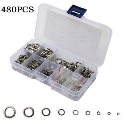 Set di 480 rondelle elastiche in acciaio inossidabile 304, 9 misure - M2-M12