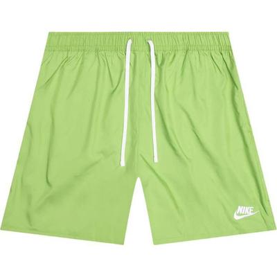 Embroidered Logo Drawstring High-Waist Sports Shorts Men Bottoms Green DM6829-332
