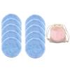 10PC Reusable Makeup Remover Pads Washable Round Bamboo Make Up Pads Cloth Nursing Pads Skin Cleaning SkinCare Tools