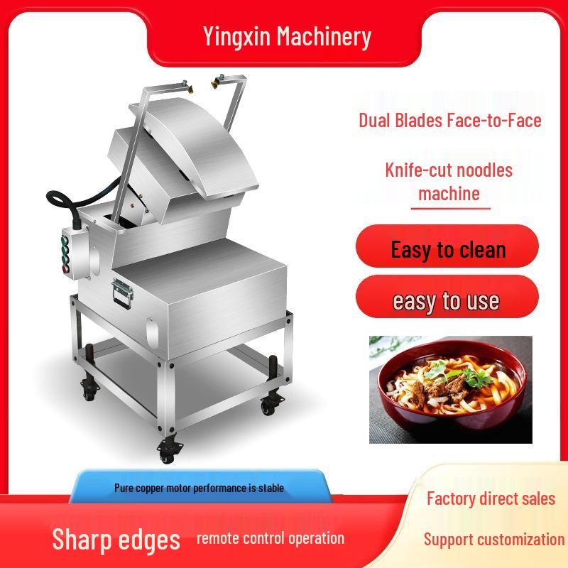 New Model Stainless Steel Tabletop Automatic Noodle Shaving Machine