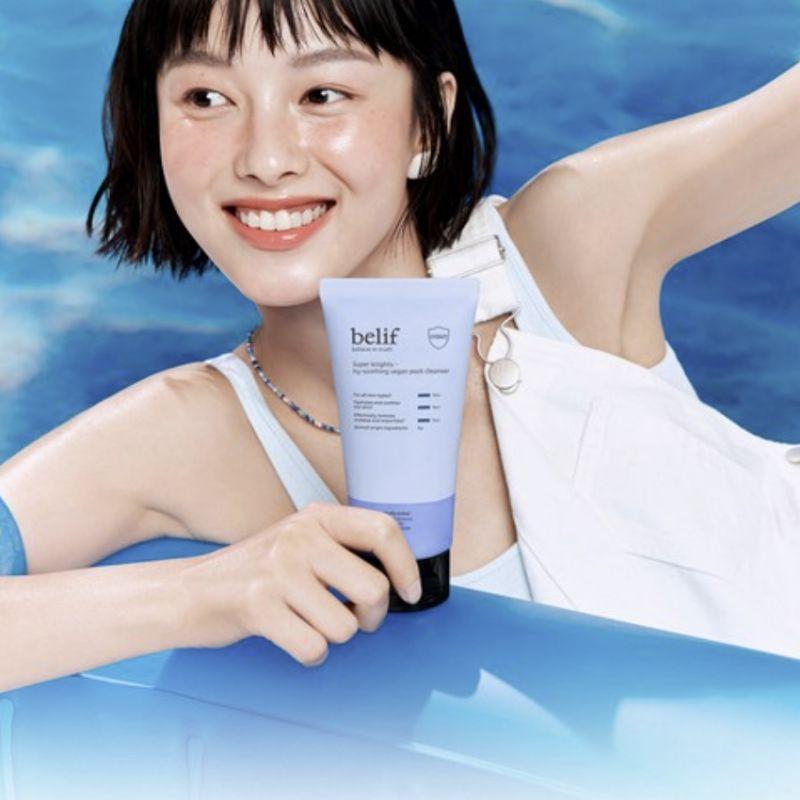 BELIF Super Knights Hi-Soothing Vegan Pack Cleanser 150ml