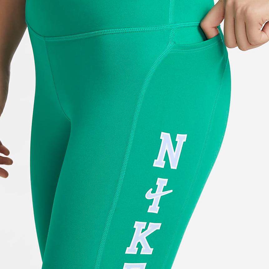 Nike Leggings Women's Sea God Green DQ6331-371