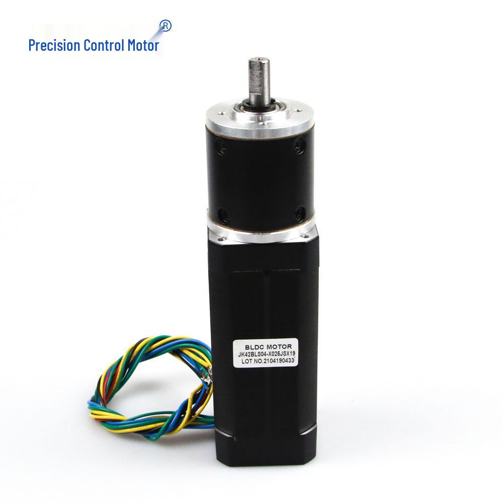 Low-Heat Durable 24V Brushless DC Motor with NEMA17 Miniature Gearbox