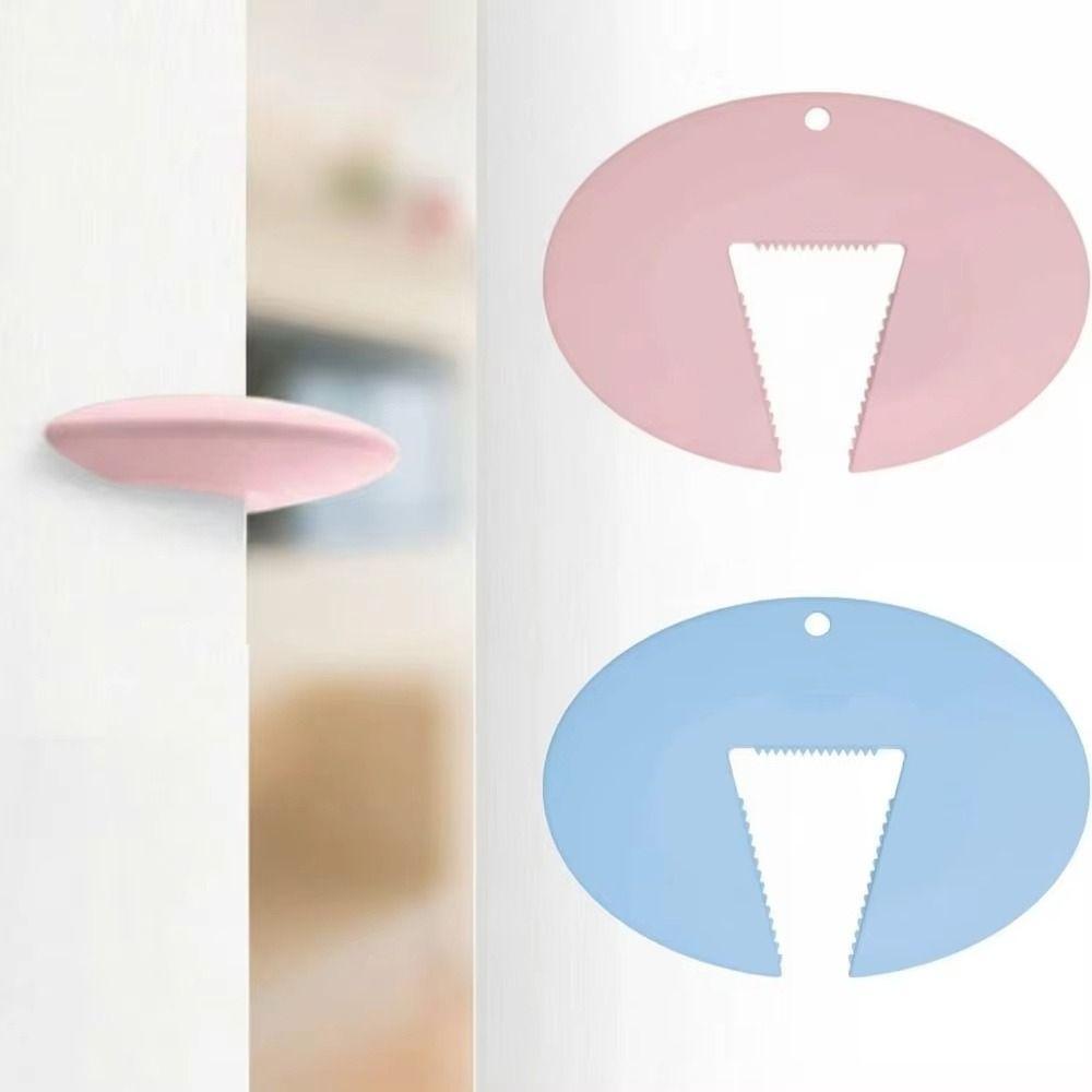 Pet Friendly Door Bang Stopper with Hanging Hole Silicone Doorstop Durable Door Pinch Guard Dog